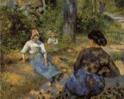 卡米耶 毕沙罗 : Peasants Resting